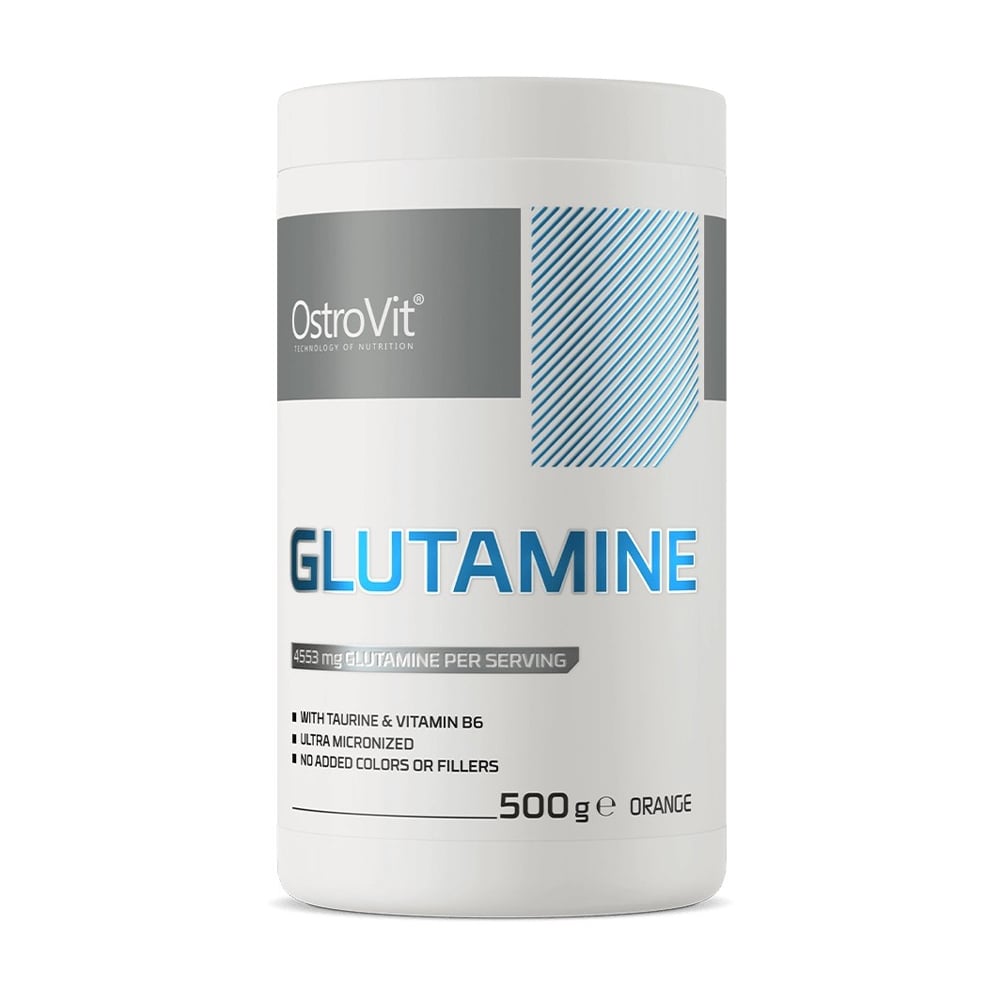 L-Глютамін OstroVit Glutamine зі смаком апельсину, в порошку, 500 г